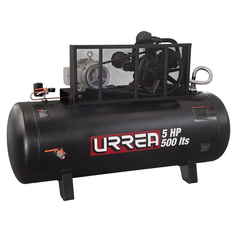 Compresor De Aire Industrial 500 Lts 5Hp 220/440V 3 Fases Uso Extra