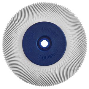 Cepillo Radial Termoplástico 150 Mm Blanco Con Adaptador Y Reductores 22.2, 19.1, 15.9, 12.7 Tenazit