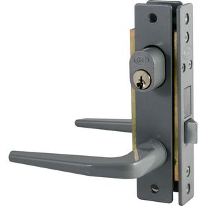 Cerradura Aluminio Basic Sencilla Color Gris 14Cl Lock